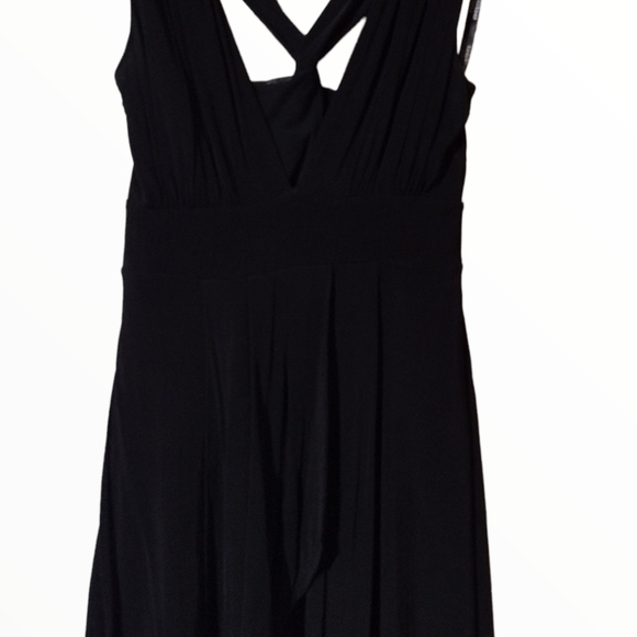 Bebe Sexy Black Dress size Small Swing Style Marilyn Monroe Dress - Picture 8 of 16